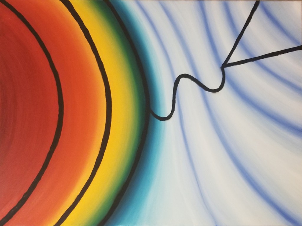 Abstract. Oil Painting