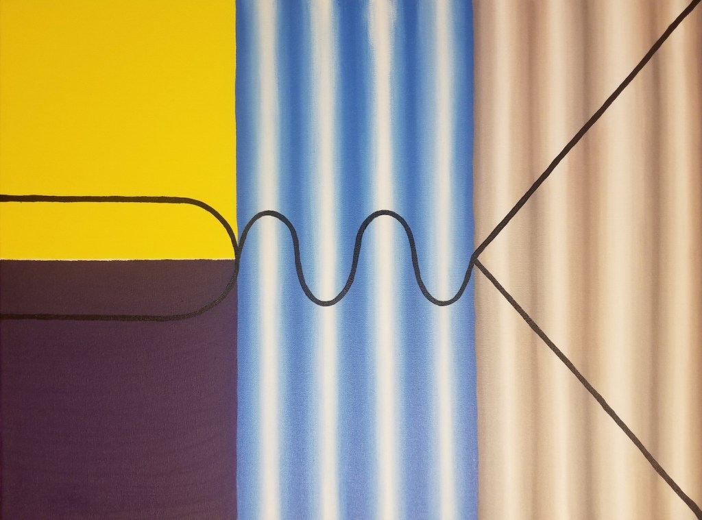 Abstract. Oil Painting