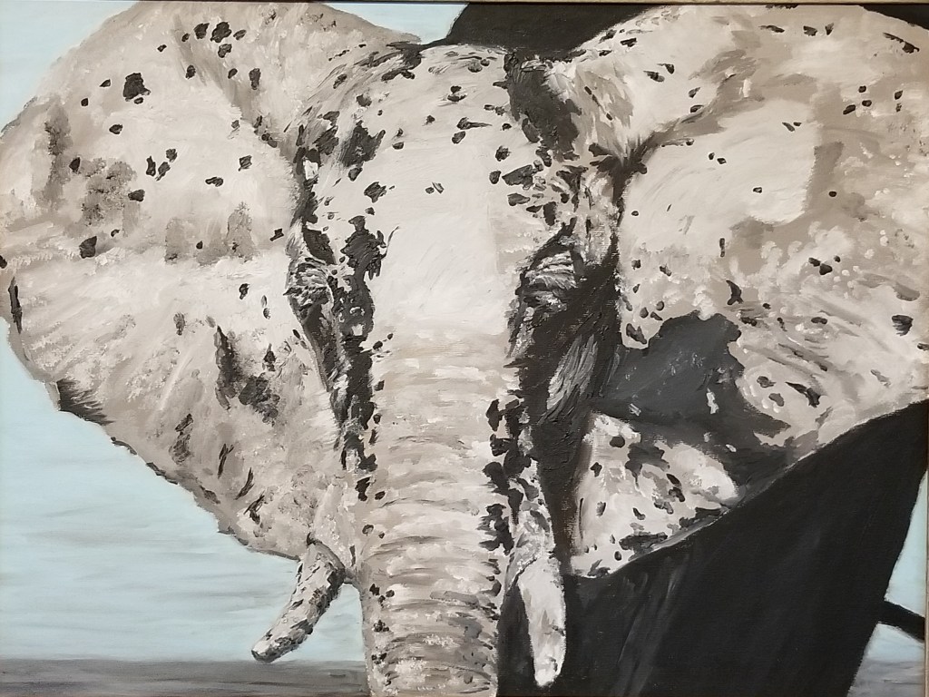 Nature. Oil Painting