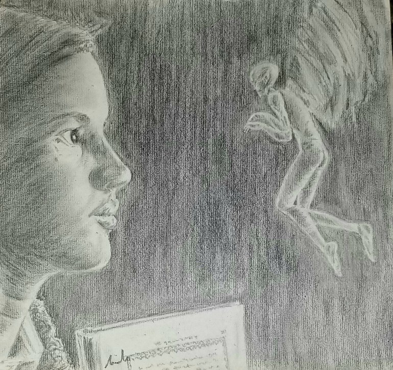 Portrait. Pencil Drawing