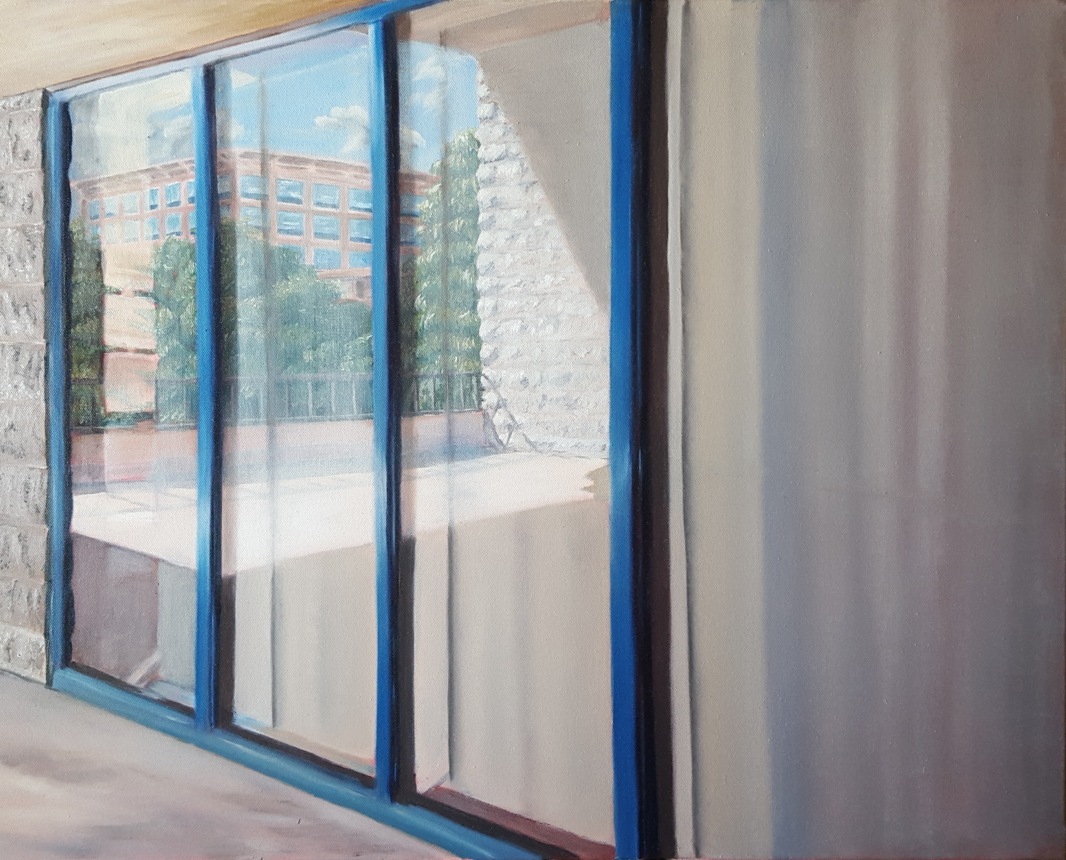 Landscape. Oil Painting