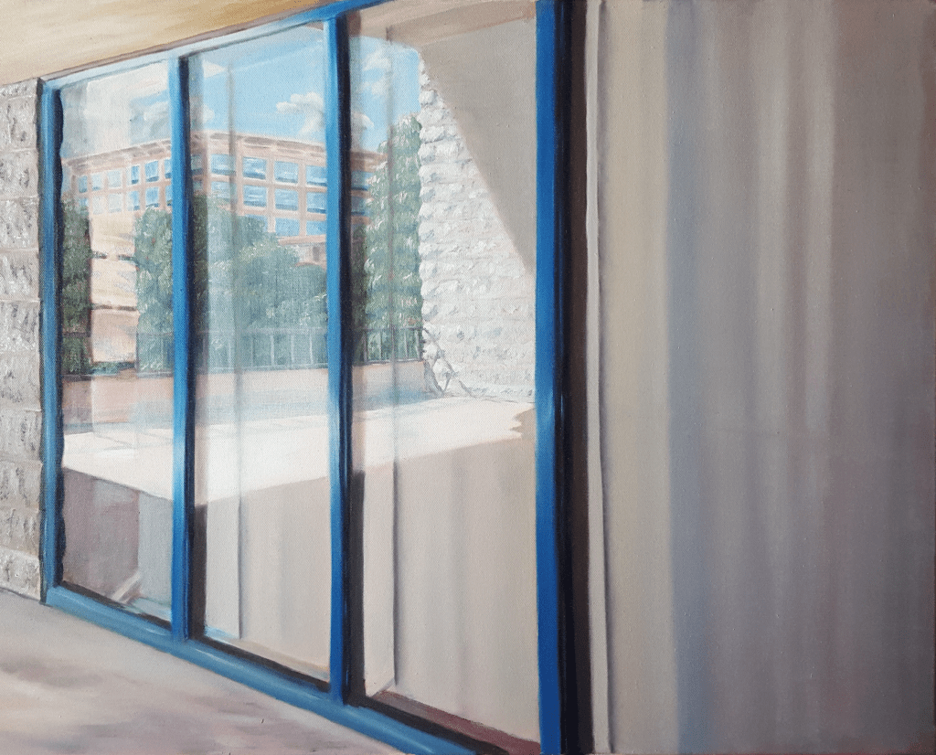 Landscape. Oil Painting