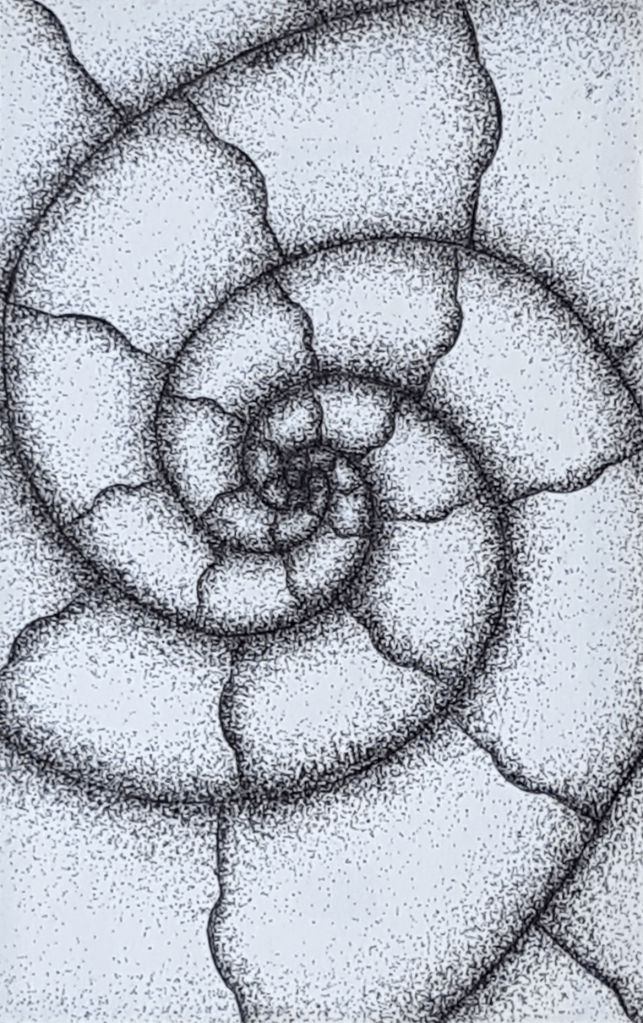 Abstract. Ink Drawing