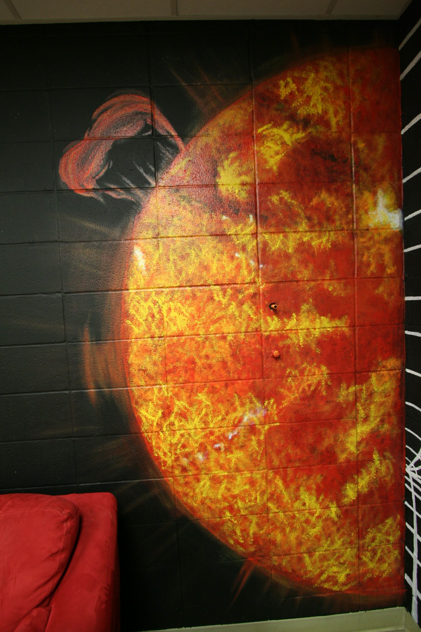 Astronomical. Acrylic Mural
