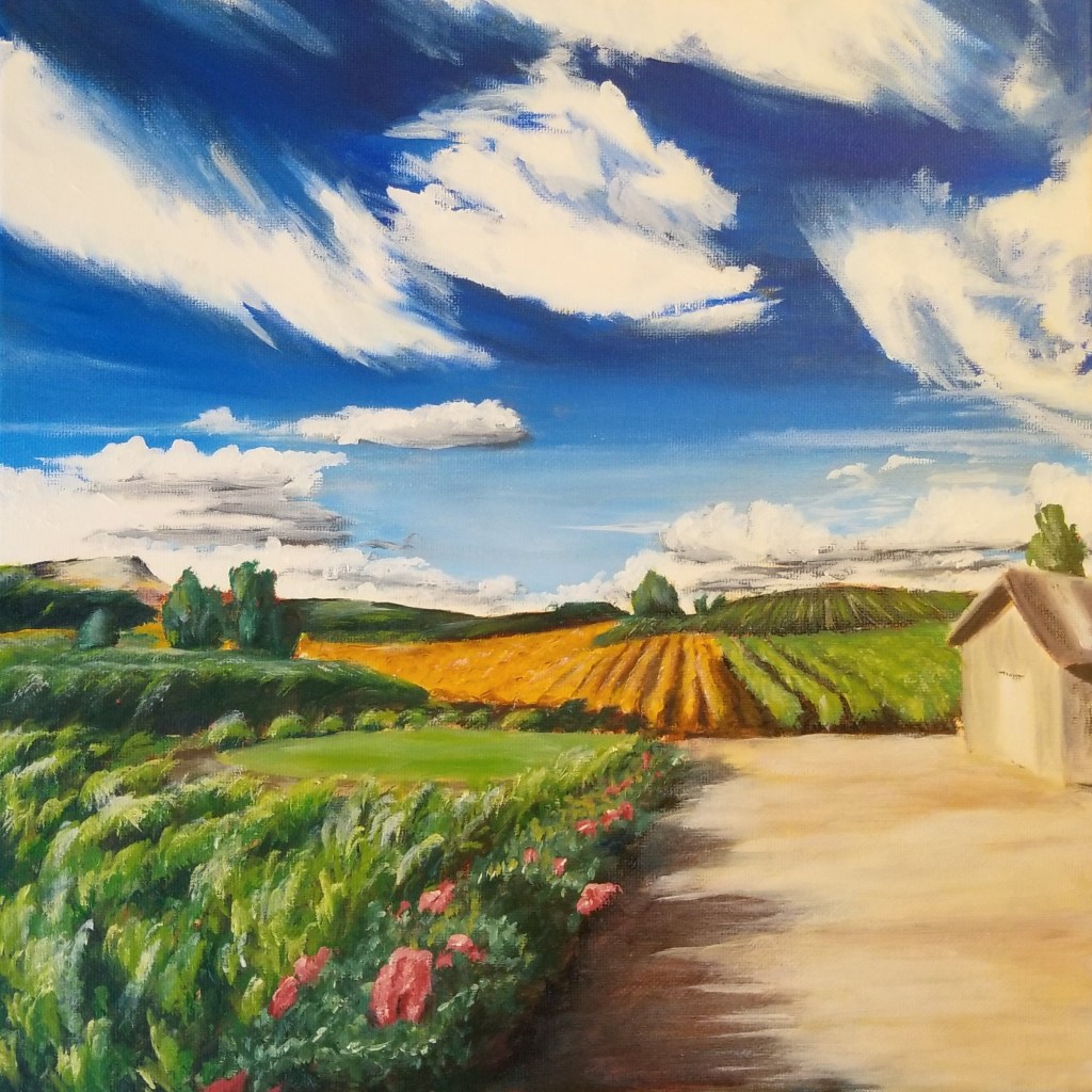 Landscape. Oil on canvas